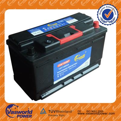 12V80AH good quality mf car starting battery with good prices