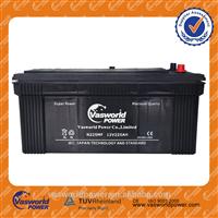 Hot sale mf 12v 225ah N225 car battery company suppliers
