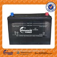 2016 most popular Japan quality auto car battery 95B31R 12V 80Ah