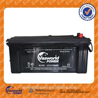 Auto car battery 12V 190AH sealed maintenance free battery for engine start