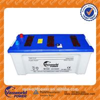 Car battery wholesale N150 12v 150ah Auto battery with high quality
