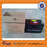 12v105ah lead acid Maintenance free automotive battery with CE and SGS certificate