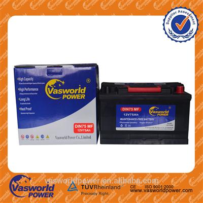 12v car battery best car battery brands 12v 75ah hot sell mf car battery