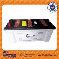 Powerful car battery 150amps dry charged battery price 12v 150ah battery