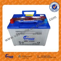 Vasworld top quality 50AH 12V rechargeable dry charge car battery N50