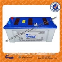 N150 12v 150ah heavy duty truck battery car battery factory in China