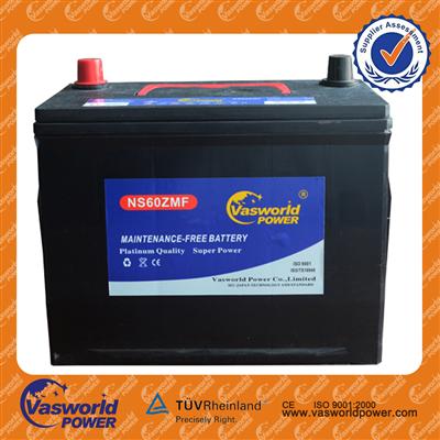 Cheap DIN standard 54519MF 12V45AH auto battery 12v car battery With high quality