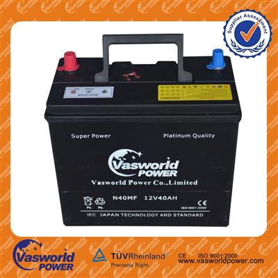 MF 12V40AH Japanese Car Standard car battery prices New Korea Case Auto Battery