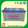 JIS/DIN Standard N200 dry battery 12v 200ah Automobile battery