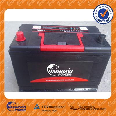 High quality automotive battery manufacture lead acid MF auto batteries N50MF 12V 50AH JIS standard car battery