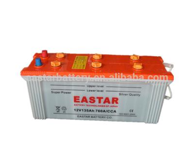 batterie car Dry Charged Car battery With DIN / JIS Standard