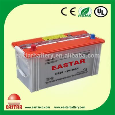 Car Battery 12v 100ah with CE lead acid battery