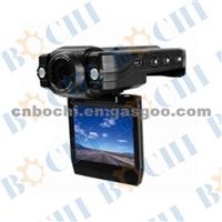 Fanshionable Best Performance High Quality Car DVR With Record While LCD Is Off/ Dual LED Light