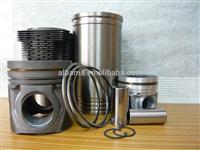 Piston rings, Piston, Cylinder liner