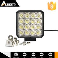 48w led work lighting 4000 lumen spot beam/flood beam IP67 for offroad worklight