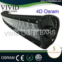 Osram light bar 500w 52inch curved led light bar off road bar light for trucks