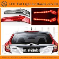New Arrival Super Quality Rear LED Column Light for Honda Fit Jazz Waterproof LED Tail Lamp for Honda Jazz Fit 2014 2015
