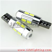 12V LED lamp type Canbus T10 10SMD 5630 Auto Led Light Bulb