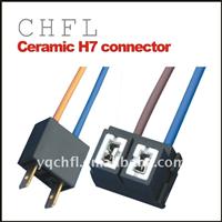 High Quality H7 Ceramic Socket (H7 HID Wiring Harness Male And Female Connector )