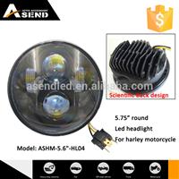 proffessional 5.75inch round led driving light headlight for harley sport motorcycle