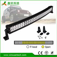 Super slim waterproof curved 50 inch 288w 4x4 offroad 12 volt led light bar
