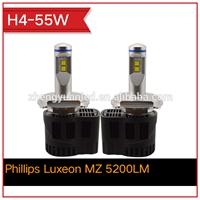 ZY P6 LED Headlight for Cars Mini Size H4,H7,H8,H9,H10,H13,H16,9004,9007