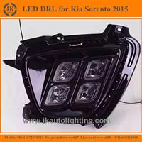 New Arrival 4-Eye LED DRL Fog Lights for Kia Sorento High Quality LED Daytime Running Light for Kia Sorento 2015