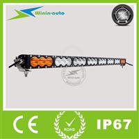 44'' 240w amber led light bar single row cheap led light bars 10w cre e offroad led light bar for truck jeep WI9019-240