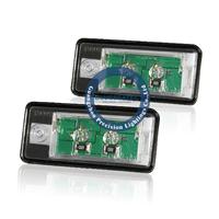 LED license plate light 10W Q7 Osram chip canbus inside error free A4 S4 B6 A3 S3 A8 S8 D3 A6 C6 S6