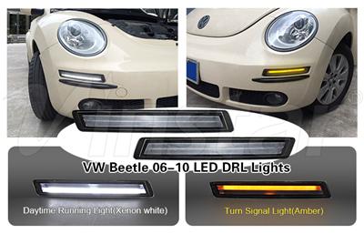 V.W. Beetle LED Front headlight Beetle LED Turn Signal Light LED V.W. Beetle LED Daytime Running Light with E-mark