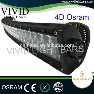Osram light bar 500w 52inch curved led light bar off road bar light for trucks