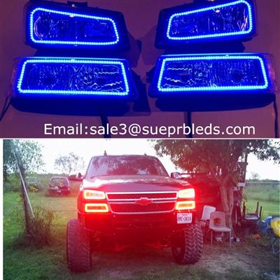 DC12v Chevy headlight auto led car light bulb smd angel eye rings