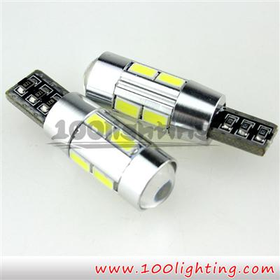 12V LED lamp type Canbus T10 10SMD 5630 Auto Led Light Bulb