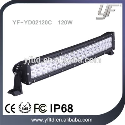 China made auto car accessories off road led light bar 12v 120w for CR.EE bar led lights on trucks rechargeable led work light