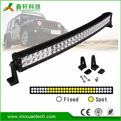 Super slim waterproof curved 50 inch 288w 4x4 offroad 12 volt led light bar