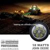 5inch 18Watts John Deere Led Work Light Tractor Led Driving Working Light for Tractor