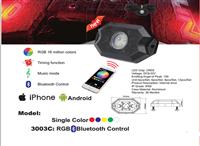 Intelligent lighting control system 3 LED 9W 16millions of color bluetooth led rock light