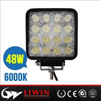 Liwin brand Good quality 12V 24V led truck work lights Offroad led work light 48W auto led work lights for SUV 4WD auto part