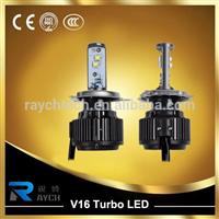 Latest Generation Factory Price12V 7200LM V16 Turbo LED Headlight H4 G3 Led Auto Headlight