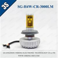 OSRING 35W 3000LM WATERPROOF IP65 3S H4 LED MOTORCYCLE HEADLIGHT