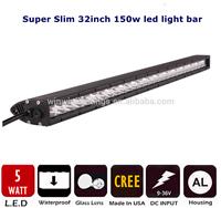 Waterproof 32Inch 150w CR EE Super Slim 4x4 Offroad led Light Bar