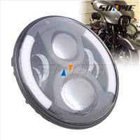 Big promotion! 7'' motorcycle led headlight CE/DOT approved, projector light on sale, motorcycle parts for Harley Davision