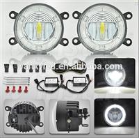 90mm round led drl emark iso9001 led fog light daylight Tech led daytime running light