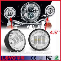 Top Sale 4.5inch Chrome LED Auxiliary Spot Fog Passing Light Lamp for Jeep Tractor Boat Led Fog Lamps for Motorcycles