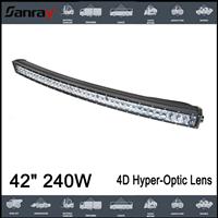 High Power Auto Car Dual Row Light Bar,240w Jeep Truck LED Light Bar
