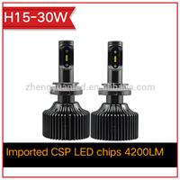 ZY P7 LED Bulbs Headlight P7 H15 4200lm led Bulb Auto LED headlight 7th generation