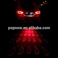 Car Laser Anti-collision Fog Tail WarningLight with revolving Gear Head