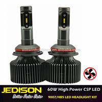High Power High Low Dual 8000LM CSP LED Headlight Conversion Kit 9007 For Car