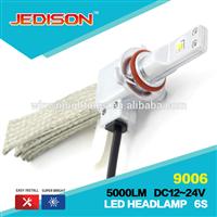 Wholesale Canbus Fanless 6500K 50W 12v 24V Auto best 9006 led headlight bulbs