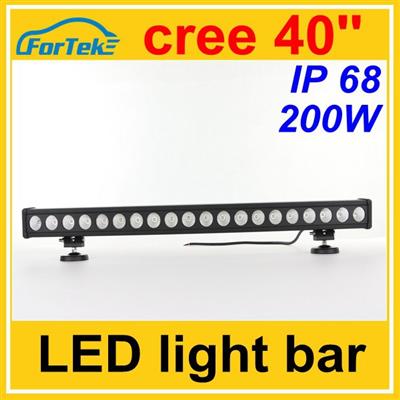 40 inch cree led light bar 200W single row